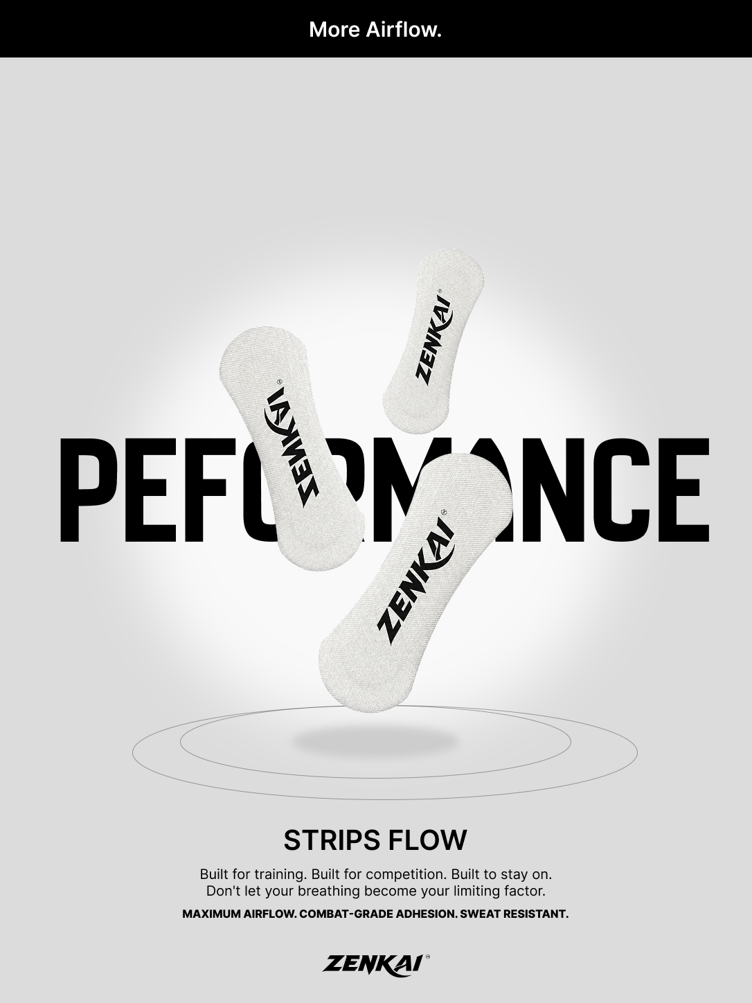 Nasal Strips FLOW® - For Marcial Peformance